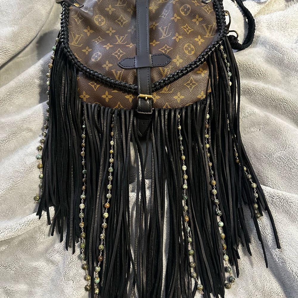 Authentic Vintage Boho Crossbody Bag - Excellent Condition